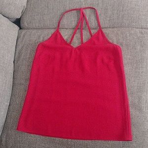 Red Aqua Brand Tank Top